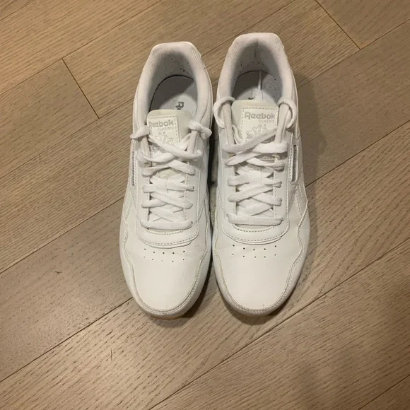 White Reebok Retro Ortholites - Women’s 7.5 - Picture 4 of 5